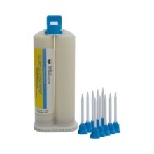 روکش موقت آکریلی برند Dental Technologies ، خرید روکش موقت آکریلی به همراه 10 عدد میکسینگ تیپ ، ماده ساخت روکش موقت Alpha Crown ، دیجی سرنگ پلاس