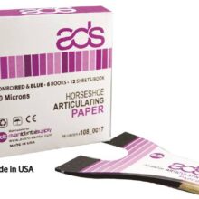 کاغذ آرتیکولاسیون ads - کاغذ آرتیکولاسیون - Articulating Paper Horseshoe - خرید تجهیزات دندانپزشکی - فروشگاه تجهیزات دندان پزشکی دیجی سرنگ پلاس