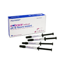 فیشور سیلانت پالپ دنت pulpdent Fissure - فیشور سیلانت 4 سرنگ 1.2 میلی لیتری پالپ دنت embrace wetbond Pit & Fissure Sealant