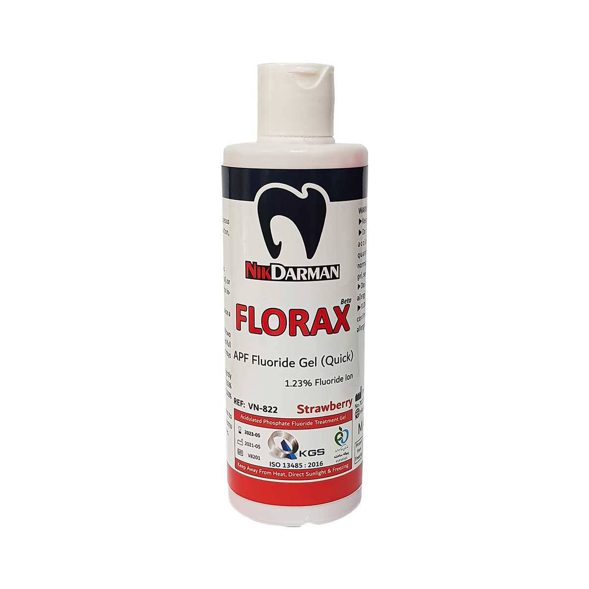 ژل فلوراید 200 میل ژل فلوراید 200 میل Nik Darman - ژل کرمی فلوراید نیک درمان - فروشگاه دندانپزشکی آنلاین دیجی سرنگ پلاس - فروش لوازم مطب دندانپزشکی