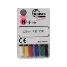 H فايل Thomas - خرید و قیمت فایل دستی H طول 25 Thomas - فروشگاه دندانپزشکی آنلاین دیجی سرنگ پلاس - لوازم مطب دندانپزشکی