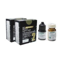 گلاس لایت GC تیپ 2 گلد - گلاس لایت GC-Fuji II LC Gold ,مایع گلاس آینومر ترمیمی - گلاس لایت GC تیپ 2 گلد - گلاس لایت - لایت کیور gc1