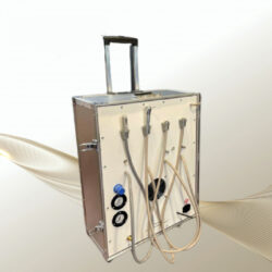 مینی یونیت اطلس - خرید و قیمت مینی یونیت اطلس - مینی یونیت دندان پزشکی قابل حمل مدل اطلس - خرید مینی یونیت چمدانی - کمپرسور تک یونیت اطلس - دیجی سرنگ پلاس