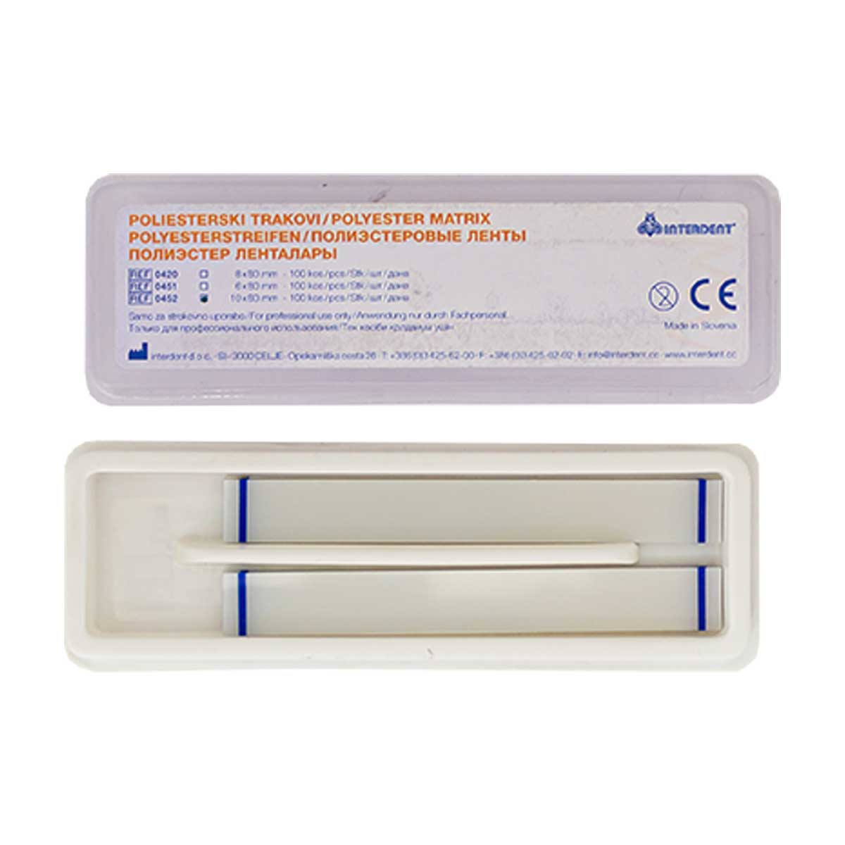 نوار سلولوئیدی 100 عددی برند Interdent