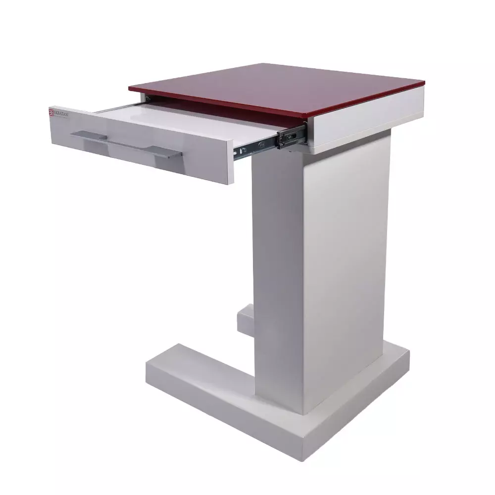 ترالی جراحی T Classic - نوید اکباتان - ترالی T Classic دارای دستگیره فلزی، باکس کشو ضد اسید با ریل ساچمه ای، چرخ نشکن و رنگ الکترواستاتیک پودری جهت استفاده در جراحی ها است - فروشگاه آنلاین تجهیزات دندانپزشکی و پزشکی