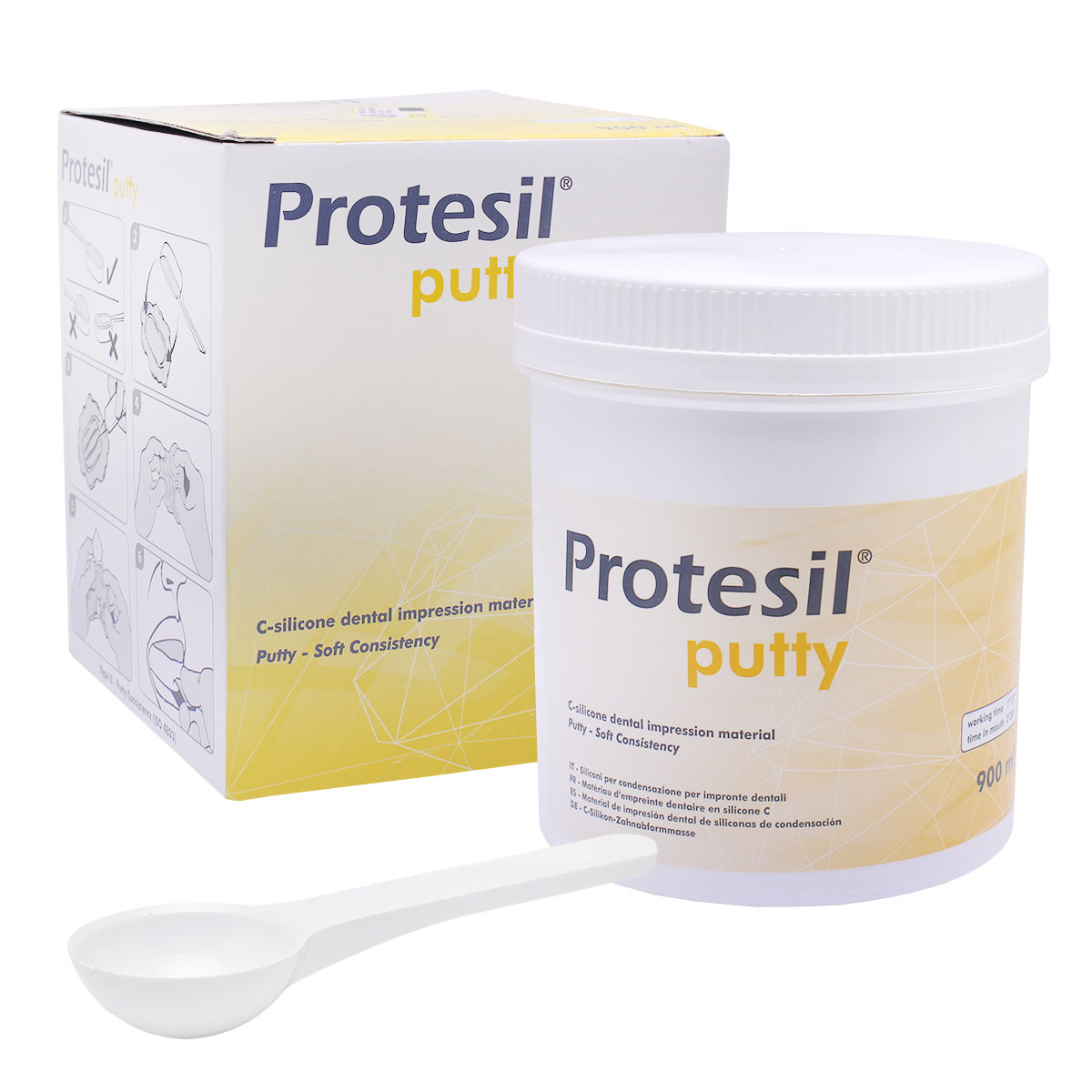 ست قالبگیری پروتسیل Protesil Impression Materials برند Vannini Dental ست قالبگیری پروتسیل Protesil Impression Materials برند Vannini Dental