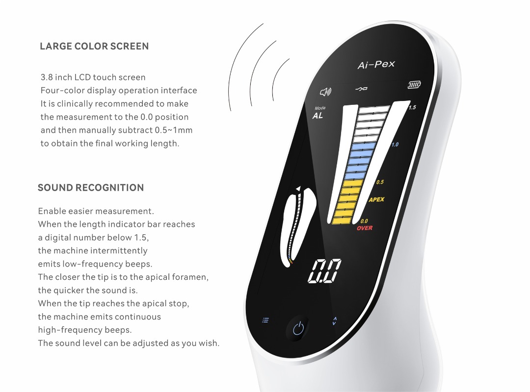 Woodpecker Ai-Pex Locator Apex (1) اپکس لوکیتور Ai-Pex وودپیکر Woodpecker - اپکس لوکیتور Ai-Pex - اپکس لوکیتور Woodpecker Ai-Pex - اپکس فایندر وودپیکر Woodpecker مدل Ai-Pex