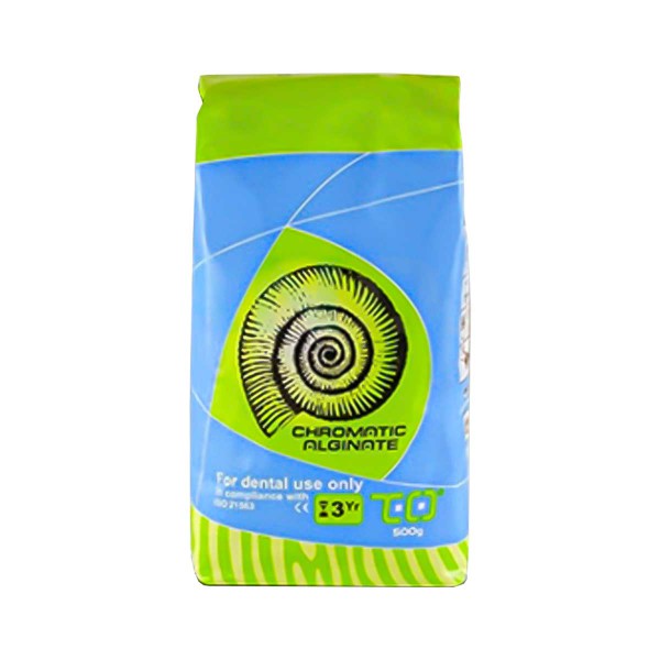 آلژینات رنگی Teco - آلژینات کروموژل مارلیک - آلژینات کروموژل CHROMOGEL - آلژینات رنگی کروموژل - پودر قالبگیری دندان - سایت دیجی سرنگ پلاس