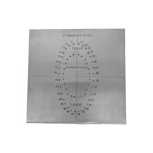 الگوی رابردم - Rubber Dam Template کاریزما - الگوی کلمپ رابردم - تجهیزات دندانپزشکی تهران - فروش لوازم مطب دندانپزشکی - دیجی سرنگ پلاس