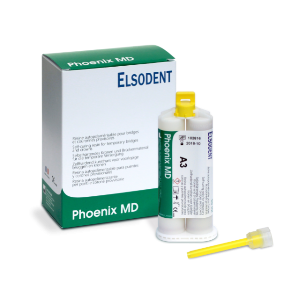 روکش موقت Phoenix MD ، خرید روکش موقت Phoenix MD ، خرید و قیمت روکش موقت دندانپزشکی ، ماده روکش موقت Elsodent - Phoenix MD السودنت ، دیجی سرنگ پلاس