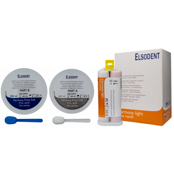 ست قالبگیری پوتی و واش فست 2 عددی
Impression Materials Fast Set تاریخ انقضا: 01/09/2022_628ddf110295e.png