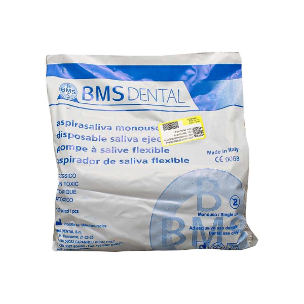 سرساکشن یکبار مصرف BMS Dental - سرساکشن یکبار مصرف نیک مدیکال - تجهیزات دندانپزشکی دیجی سرنگ پلاس - خرید وسایل دندانپزشکی