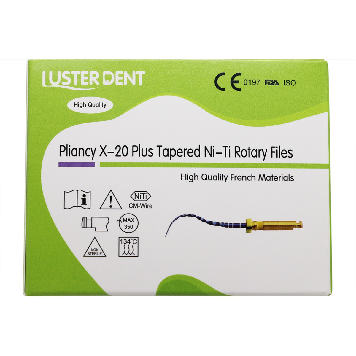 فایل روتاری Lusterdent - Plincy X-20 Plus Tapered - تجهیزات دندانپزشکی دیجی سرنگ پلاس - فایل روتاری 25 میل 6 عددی - فایل روتاری برند لاستردنت فایل روتاری Lusterdent - Plincy X-20 Plus Tapered - تجهیزات دندانپزشکی دیجی سرنگ پلاس - فایل روتاری 25 میل 6 عددی - فایل روتاری برند لاستردنت