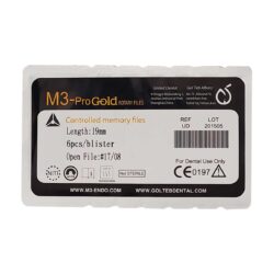 فایل روتاری 8٪ M3 Pro Gold Rotary File - خرید فایل روتاری 8٪ - خرید اینترنتی فایل روتاری - قیمت فایل روتاری M3 - فروش اینترنتی فایل روتاری