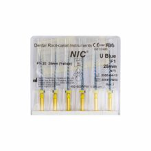 فایل روتاری NIC U Blue Rotary File - فایل روتاری U Blue شش عددی - فایل روتاری U Blue برند NIC - تجهیزات دندانپزشکی دیجی سرنگ پلاس - دیجی سرنگ پلاس