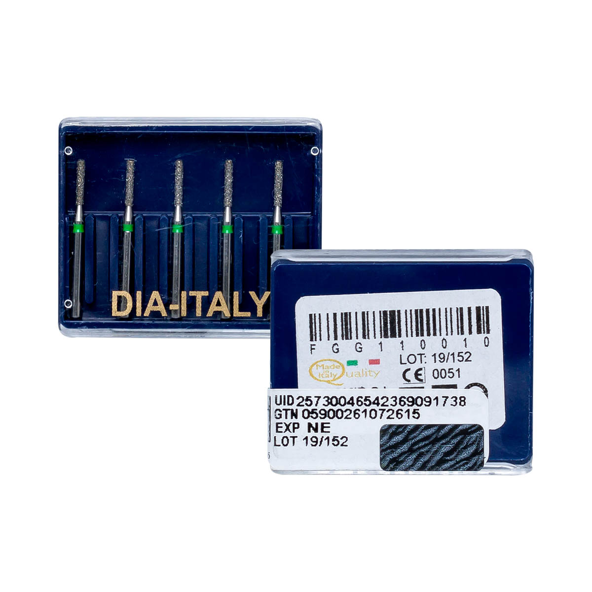 فرز الماسی مدل استوانه ای ته صاف توربین 5 عددی Dental Diamond Burs Cylinder-M 110_629210b191701.jpeg فرز الماسی مدل استوانه ای ته صاف توربین 5 عددی Dia Italy ?- فرز مخصوص توربین