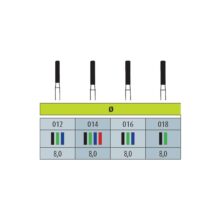 فرز الماسی مدل استوانه ای ته گرد توربین 842 برند Jota