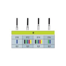 فرز الماسی مدل استوانه ای ته گرد توربین Jota - تجهیزات دندانپزشکی دیجی سرنگ پلاس