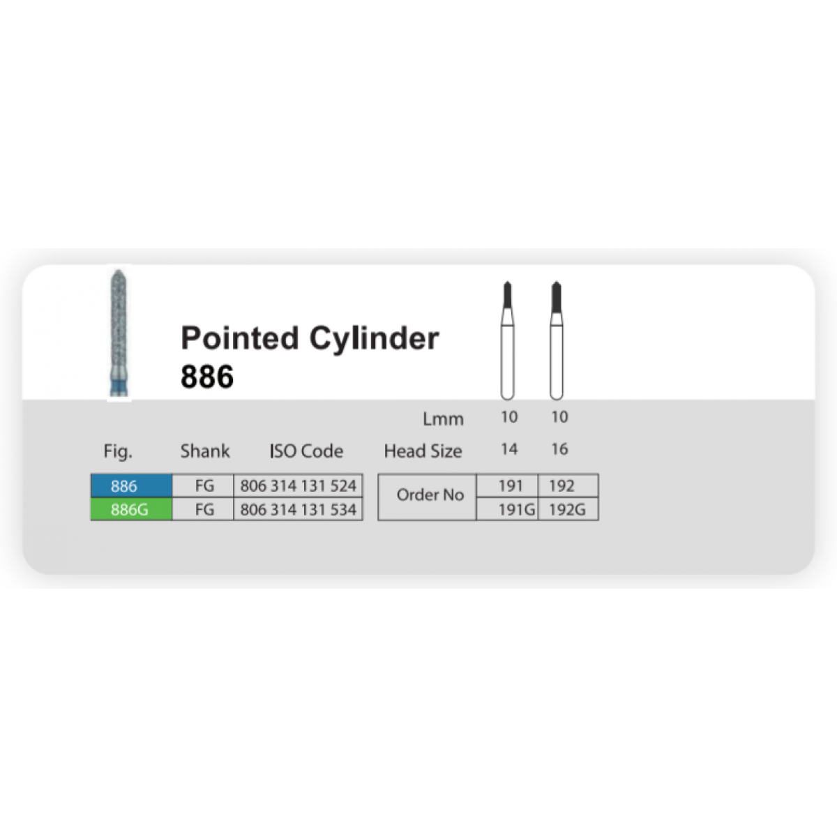 فرز الماسی مدل استوانه ای سوزنی توربین Sani فرز الماسی مدل استوانه ای سوزنی توربین Sani - تجهیزات دندانپزشکی دیجی سرنگ پلاس