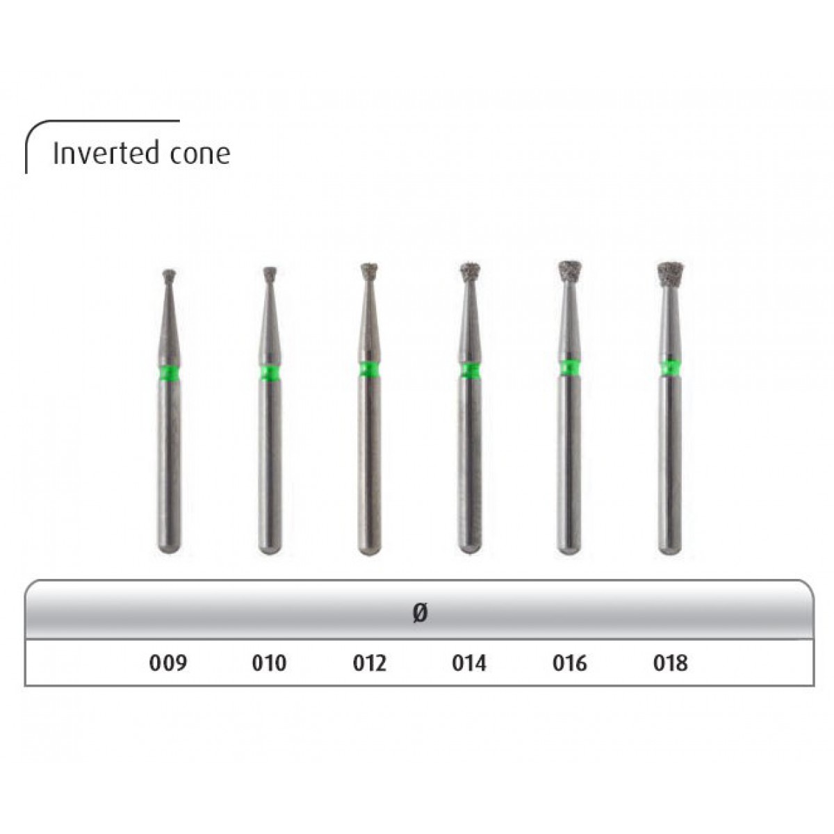 فرز الماسی مدل مخروطی معکوس توربین – Inverted Cone 010_61d60b7db3596.jpeg فرز الماسی مدل مخروطی معکوس توربین 5 عددی Dia Italy ?- فرز مخصوص توربین - دندال