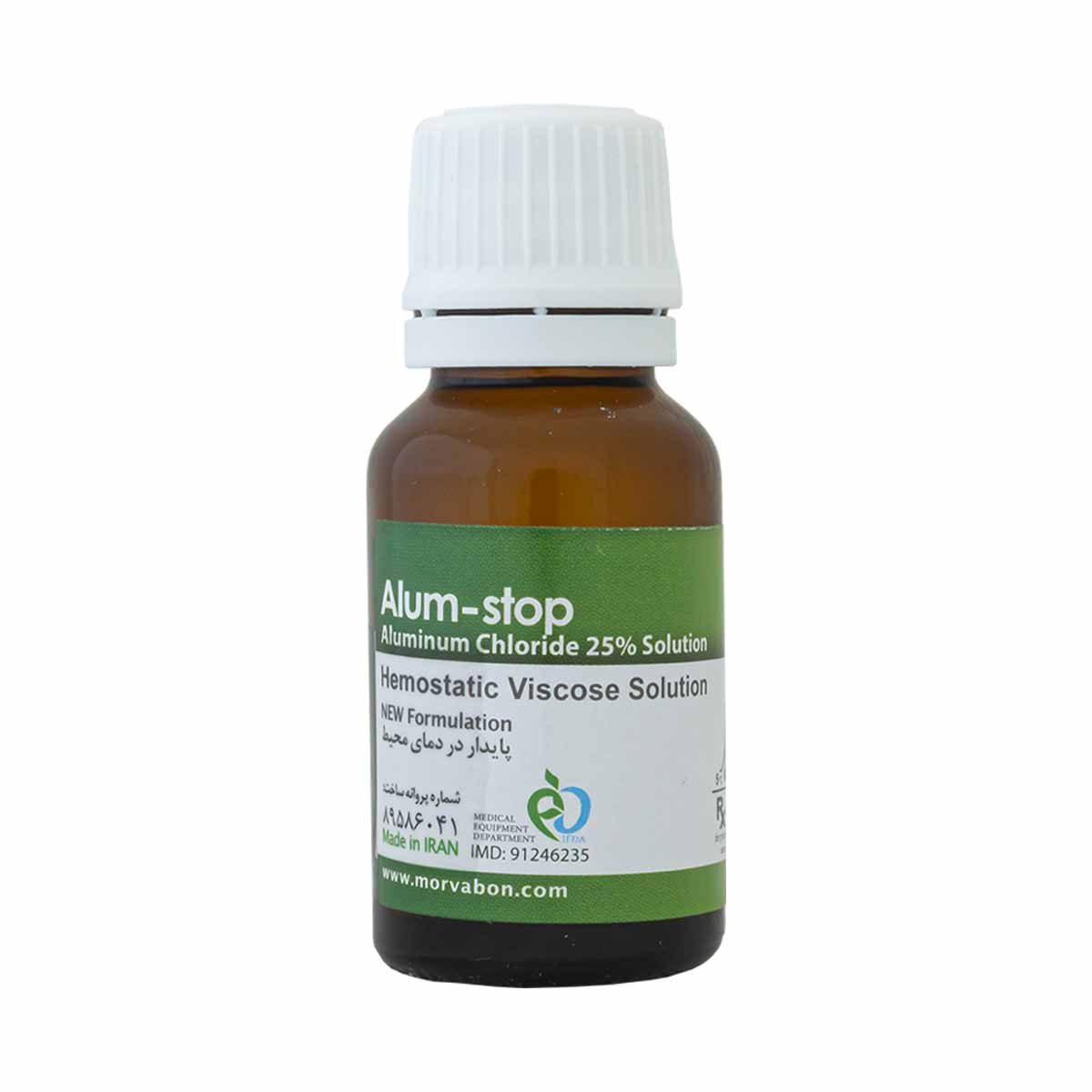 محلول انعقاد خون 18 میل
AlumStop Hemostatic Solution تاریخ انقضا: 01/10/2023_62963a577a482.jpeg