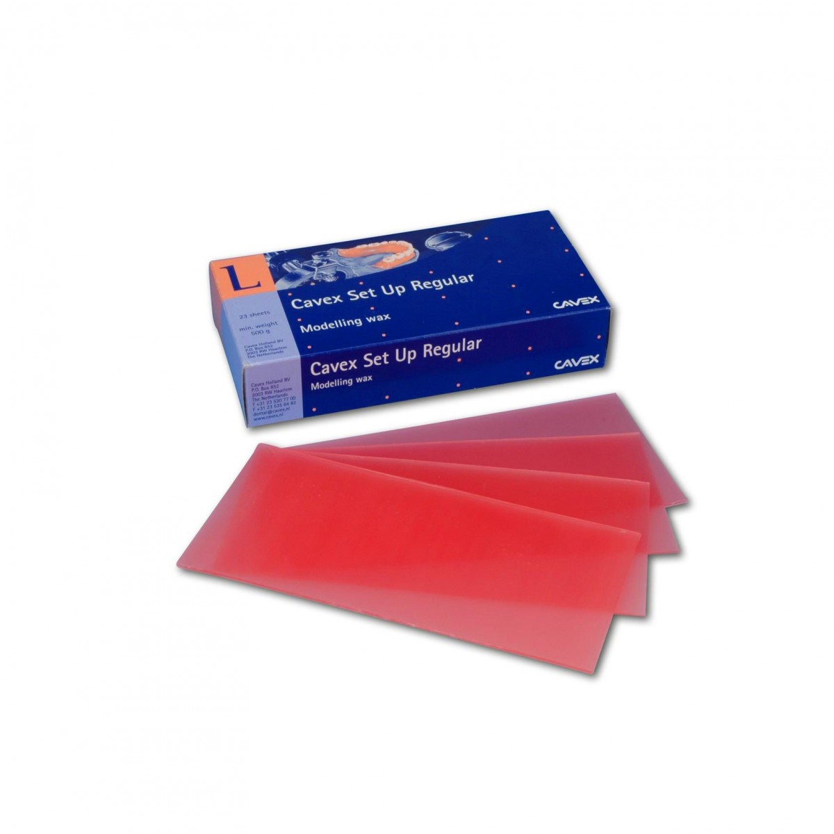 موم بایت ورقه ای برند Cavex موم بایت ورقه ای برند Cavex - مواد پروتز دندانپزشکی - Modelling Wax - تجهیزات دندانپزشکی