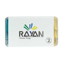 وج چوبی 200 عددی Rayan - وج چوبی دو رنگ Rayan Wooden Wedges - - فروشگاه تجهیزات دندانپزشکی دیجی سرنگ پلاس - ابزار مطب - وج آناتومیک