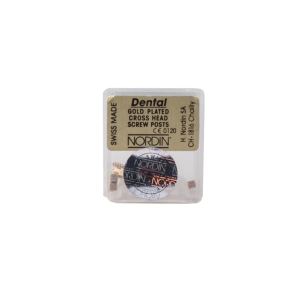 پین داخل کانال برنجی 12 عددی Nordin - پین داخل کانال تیتانیومی 12 عددی Denco - فروشگاه تجهیزات دندانپزشکی دیجی سرنگ پلاس