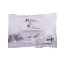 پین داخل کانال تیتانیومی 12 عددی Denco - پین داخل کانال تیتانیوم 6 عددی Nordin - کیت پین داخل کانال طلایی 240 عددی Cina - دیجی سرنگ پلاس