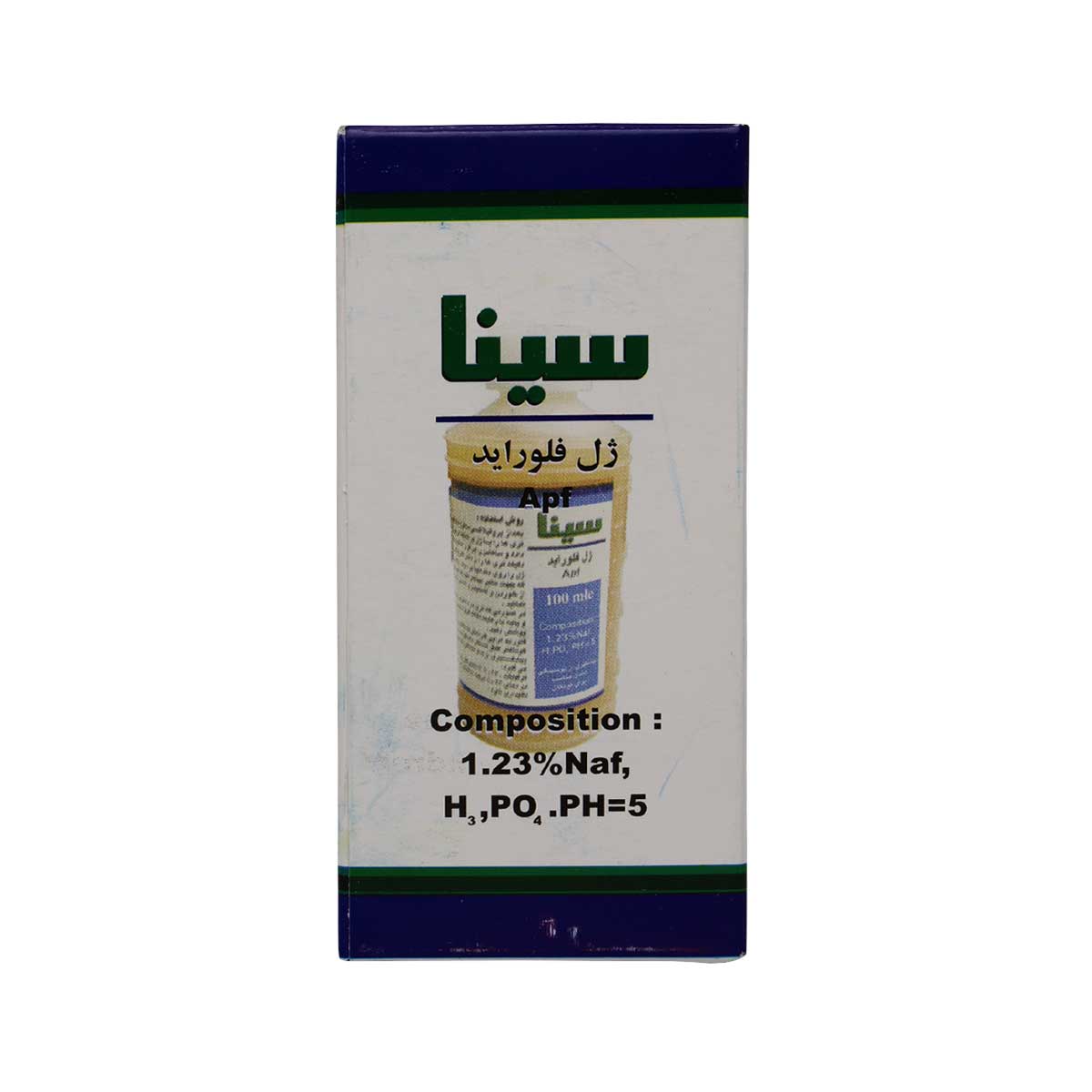 ژل فلوراید 100 میل برند Cina ژل فلوراید 100 میل برند Cina