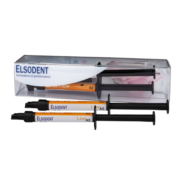 کامپوزیت فلو 2 عددی Crius Flow Composite کامپوزیت فلو 2 عددی Elsodent ? - تجهیزات دندانپزشکی دیجی سرنگ پلاس