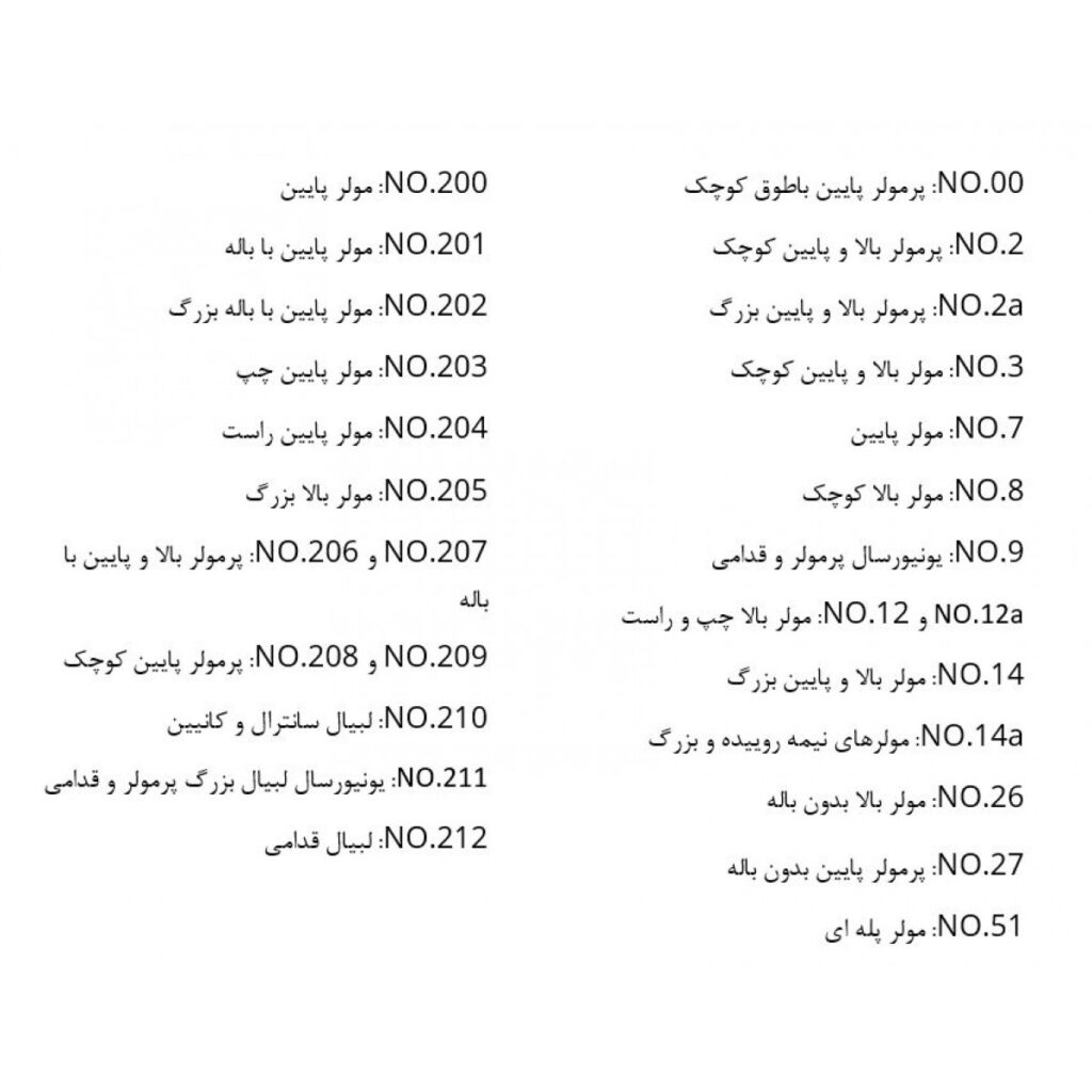 کلمپ دندانی Dental Devices - قیمت و خرید کلمپ دندانی دنتال دیوایس - فروش انواع کلمپ - خرید تجهیزات دندانپزشکی دیجی سرنگ پلاس - دیجی سرنگ پلاس - دندال