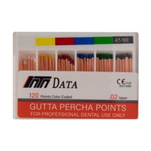 کن گوتا پرکا 2٪ Data - خرید کن گوتا پرکا Data Gutta Percha Points - کن گوتا پرکا برند دیتا - کن گوتا پرکا Data - دیجی سرنگ پلاس - دیجی سرنگ پلاس - دندال