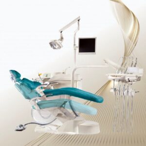 یونیت و صندلی دندانپزشکی وصال گستر مدل ۵۴۰۰ - خرید و قیمت یونیت دندانپزشکی وصال گستر طب - یونیت وصال گستر مدل 5400 شلنگ از بالا - فروشگاه دیجی سرنگ پلاس
