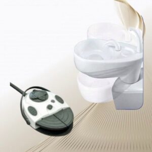 یونیت و صندلی دندانپزشکی شیلنگ از پایین شیک طب مدل SC100 - یونیت دندانپزشکی شیک طب مدل SC100 شیلنگ از بالا - یونیت صندلی شیک طب Shick Teb شیلنگ از بالا مدل SC100