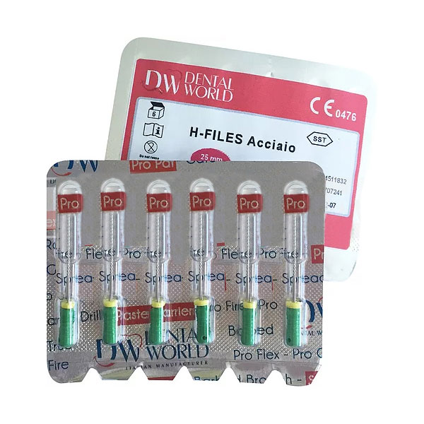 H فایل طول 25 Dental World