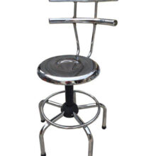 صندلی تابوره جک دار پشتی دار ثابت کف فلز - J301 - صندلی تابوره جک دار پشتی دار ثابت کف فلز J301 - خرید تابوره جک دار پشتی دار ثابت کف فلز