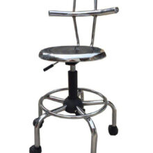 صندلی تابوره جک دار پشتی دار چرخ دار کف فلز - J401 - صندلی تابوره جک دار پشتی دار چرخ دار کف فلز J401 - خرید تابوره جک دار پشتی دار چرخ دار کف فلز