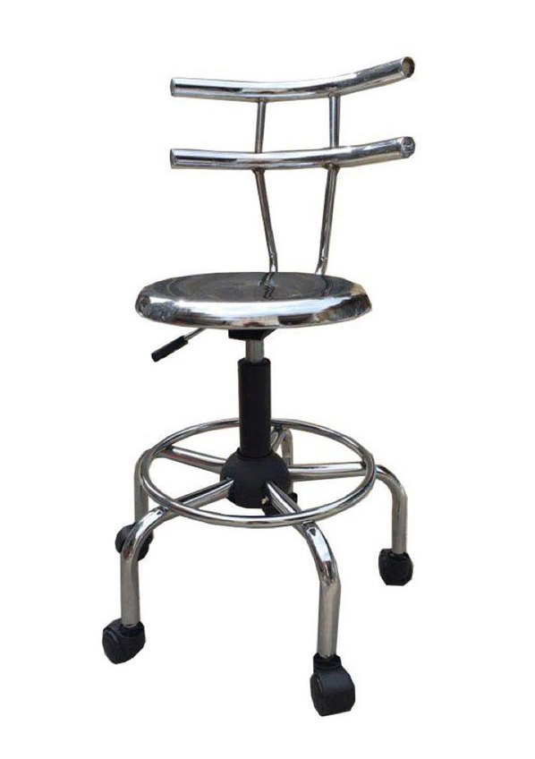 صندلی تابوره جک دار پشتی دار چرخ دار کف فلز - J401 - صندلی تابوره جک دار پشتی دار چرخ دار کف فلز J401 - خرید تابوره جک دار پشتی دار چرخ دار کف فلز