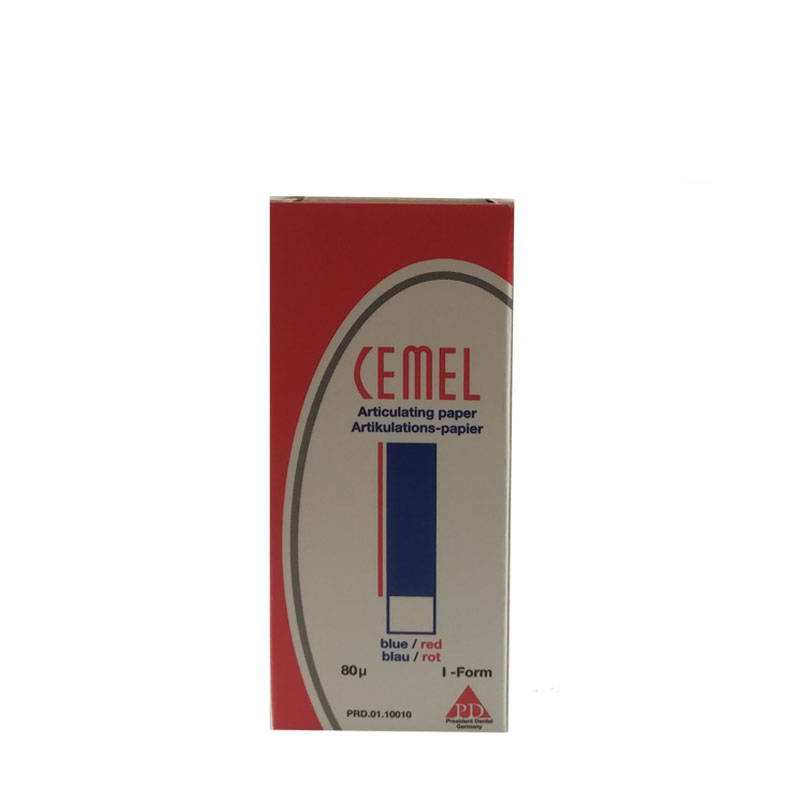 کاغذ آرتیکولاسیون/کاربن کمل پی دی – CEMEL I FORM Articulating Papers PD - کاغذ کاربن پی دی PD - کاغذ آرتیکولاسیون کمل - کاغذ کاربن کمل - کاغذ آرتیکولاسیون دو رنگ