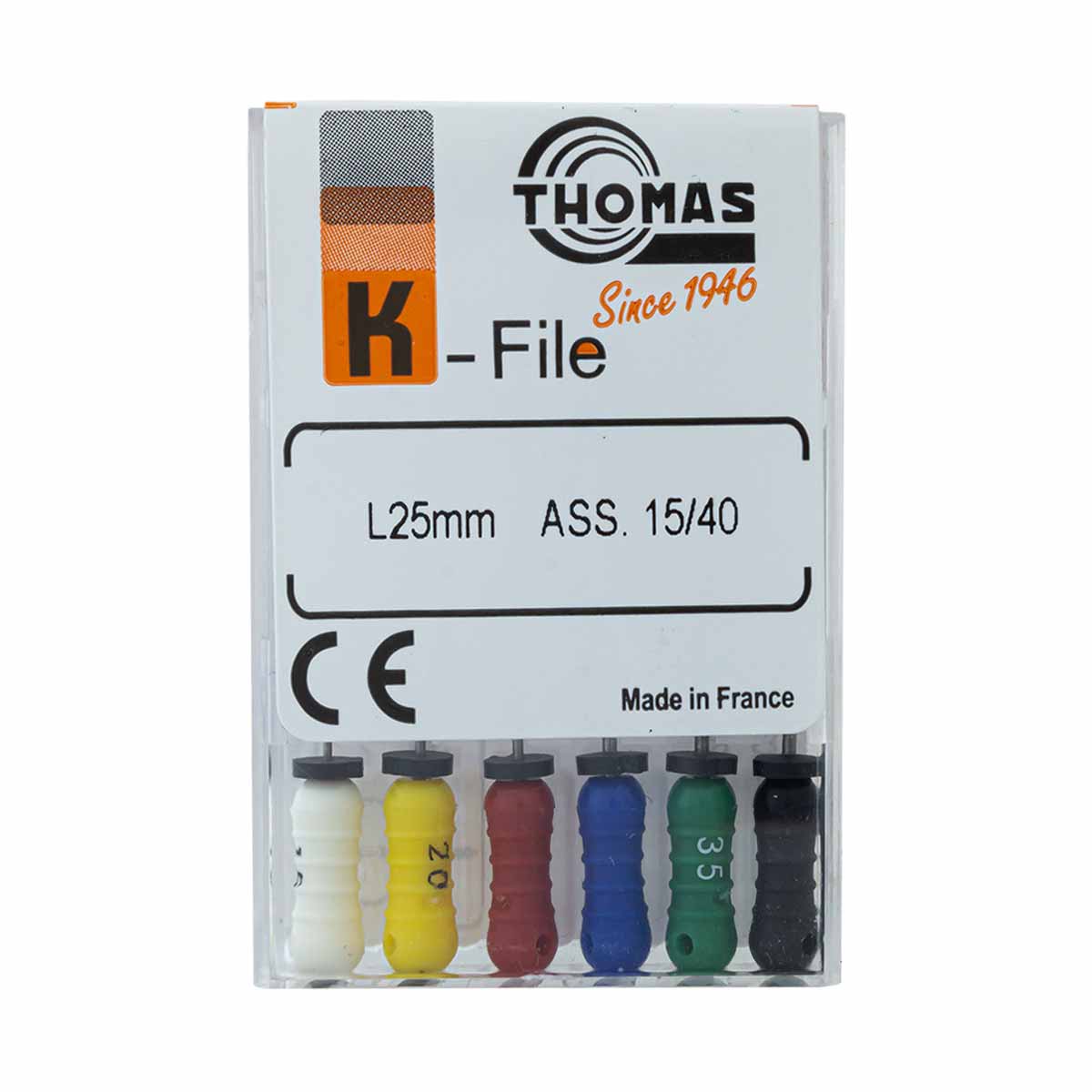 خرید و قیمت K فایل طول 25 Thomas - فایل دستی THOMAS - فروش لوازم مطب دندانپزشکی - دیجی سرنگ پلاس - وسایل دندانپزشکی - K فایل طول 25 برند توماس خرید و قیمت K فایل طول 25 Thomas - فایل دستی THOMAS - فروش لوازم مطب دندانپزشکی - دیجی سرنگ پلاس - وسایل دندانپزشکی - K فایل طول 25 برند توماس