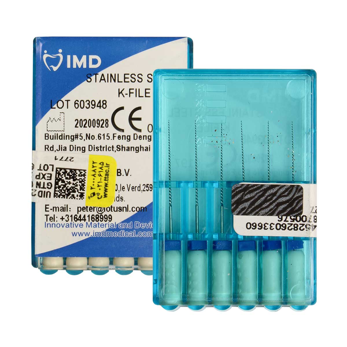K فایل طول 25 IMD - مواد و وسایل دندانپزشکی - خرید تجهیزات دندانپزشکی دیجی سرنگ پلاس - فروش انواع K فایل دندانپزشکی - خرید فایل دستی دندانپزشکی K فایل طول 25 IMD - مواد و وسایل دندانپزشکی - خرید تجهیزات دندانپزشکی دیجی سرنگ پلاس - فروش انواع K فایل دندانپزشکی - خرید فایل دستی دندانپزشکی