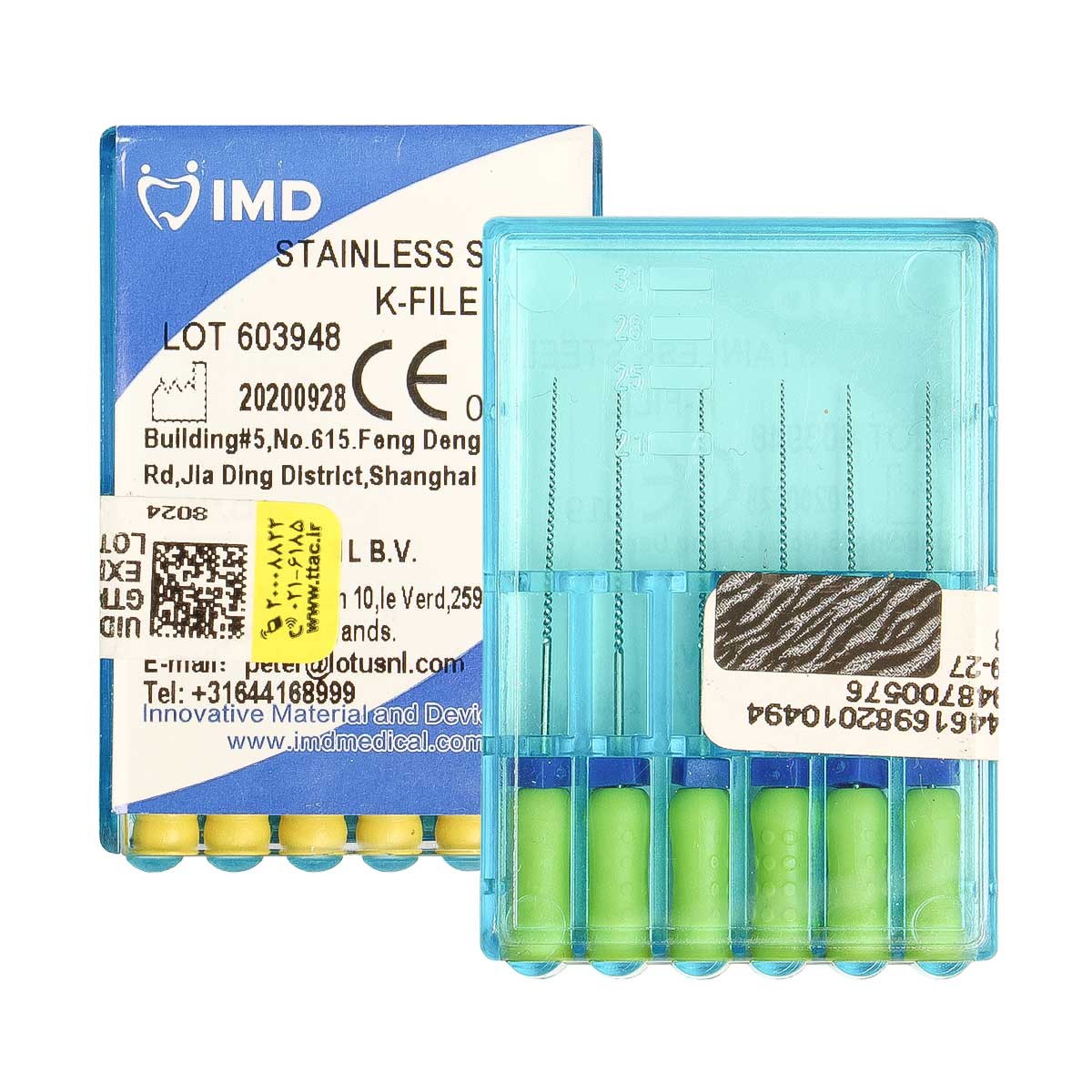 K فایل طول 25 -K File_61c56b2735e14.jpeg K فایل طول 25 IMD - مواد و وسایل دندانپزشکی - خرید تجهیزات دندانپزشکی دیجی سرنگ پلاس - فروش انواع K فایل دندانپزشکی - خرید فایل دستی دندانپزشکی