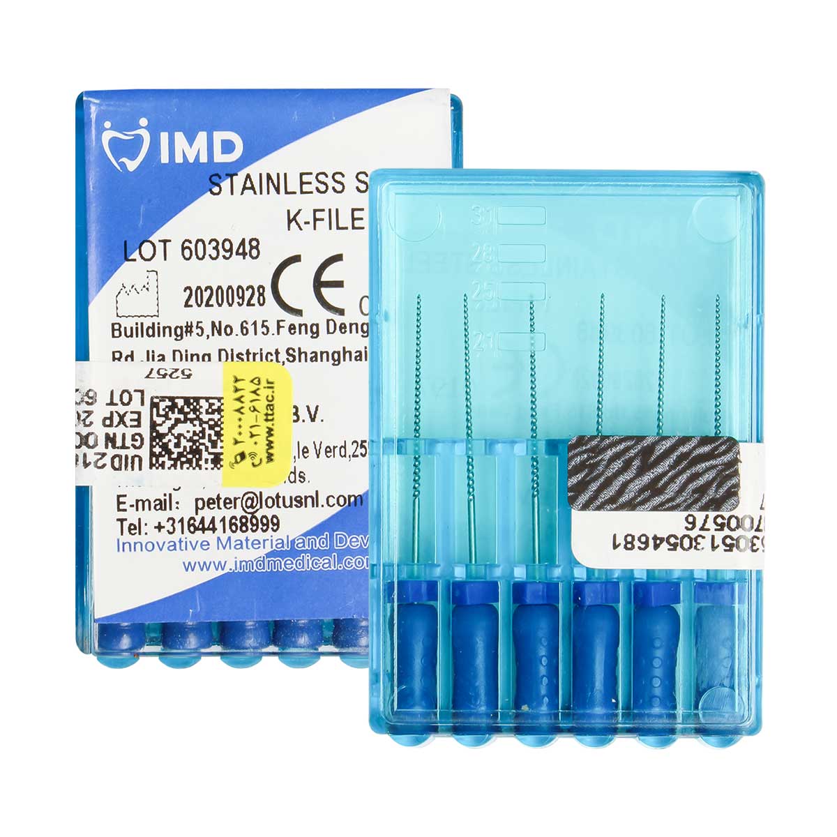 K فایل طول 25 IMD - مواد و وسایل دندانپزشکی - خرید تجهیزات دندانپزشکی دیجی سرنگ پلاس - فروش انواع K فایل دندانپزشکی - خرید فایل دستی دندانپزشکی K فایل طول 25 IMD - مواد و وسایل دندانپزشکی - خرید تجهیزات دندانپزشکی دیجی سرنگ پلاس - فروش انواع K فایل دندانپزشکی - خرید فایل دستی دندانپزشکی