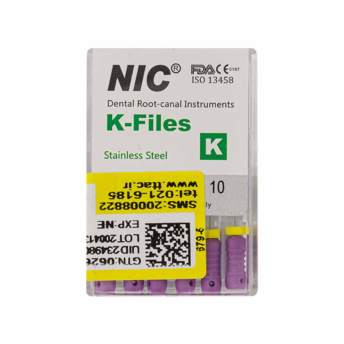 قیمت و خرید K فایل طول 25 Nik - فایل دستی K طول 25 - فروشگاه تجهیزات دندانپزشکی - تجهیزات دندانپزشکی دیجی سرنگ پلاس - فروش انواع فایل دستی قیمت و خرید K فایل طول 25 Nik - فایل دستی K طول 25 - فروشگاه تجهیزات دندانپزشکی - تجهیزات دندانپزشکی دیجی سرنگ پلاس - فروش انواع فایل دستی