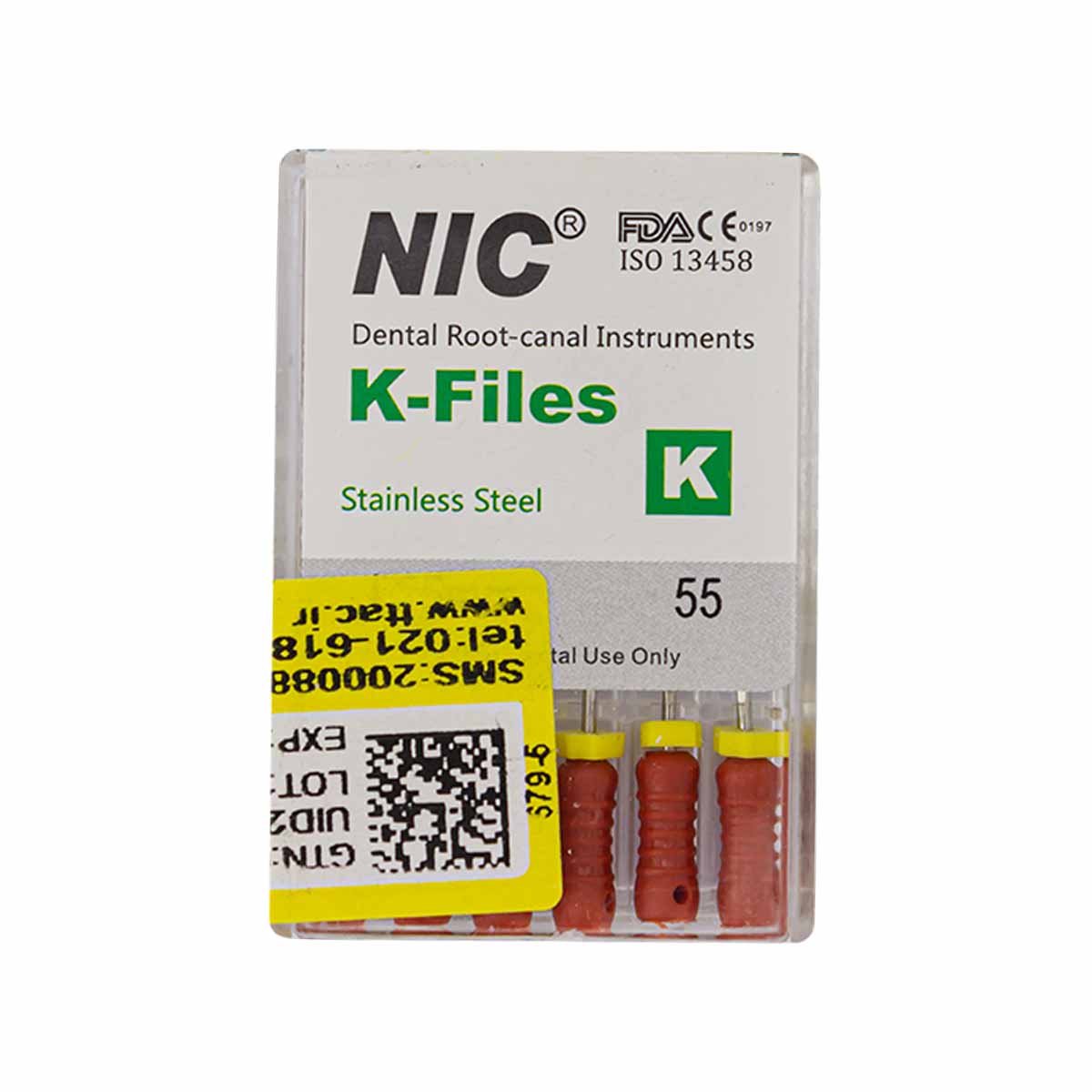 قیمت و خرید K فایل طول 25 Nik - فایل دستی K طول 25 - فروشگاه تجهیزات دندانپزشکی - تجهیزات دندانپزشکی دیجی سرنگ پلاس - فروش انواع فایل دستی قیمت و خرید K فایل طول 25 Nik - فایل دستی K طول 25 - فروشگاه تجهیزات دندانپزشکی - تجهیزات دندانپزشکی دیجی سرنگ پلاس - فروش انواع فایل دستی