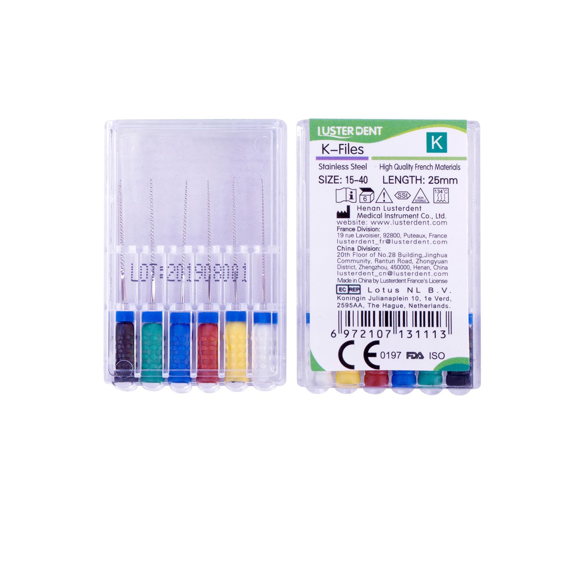 K فایل طول 25 Lusterdent - خرید و قیمت K فایل طول 25 برند لاستردنت - خرید فایل دستی دندانپزشکی - تجهیزات دندانپزشکی دیجی سرنگ پلاس - دیجی سرنگ پلاس K فایل طول 25 Lusterdent - خرید و قیمت K فایل طول 25 برند لاستردنت - خرید فایل دستی دندانپزشکی - تجهیزات دندانپزشکی دیجی سرنگ پلاس - دیجی سرنگ پلاس