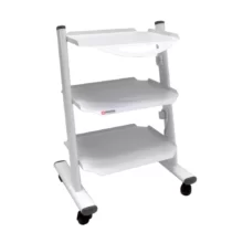 سرویتور مدل MC3-1 – نوید اکباتان - سرویتور MC3-1 - نوید اکباتان - سرویتور MC3-1 دارای 3 طبقه، چرخ نشکن و رنگ الکترواستاتیک پودری است - فروشگاه آنلاین تجهیزات دندانپزشکی و پزشکی