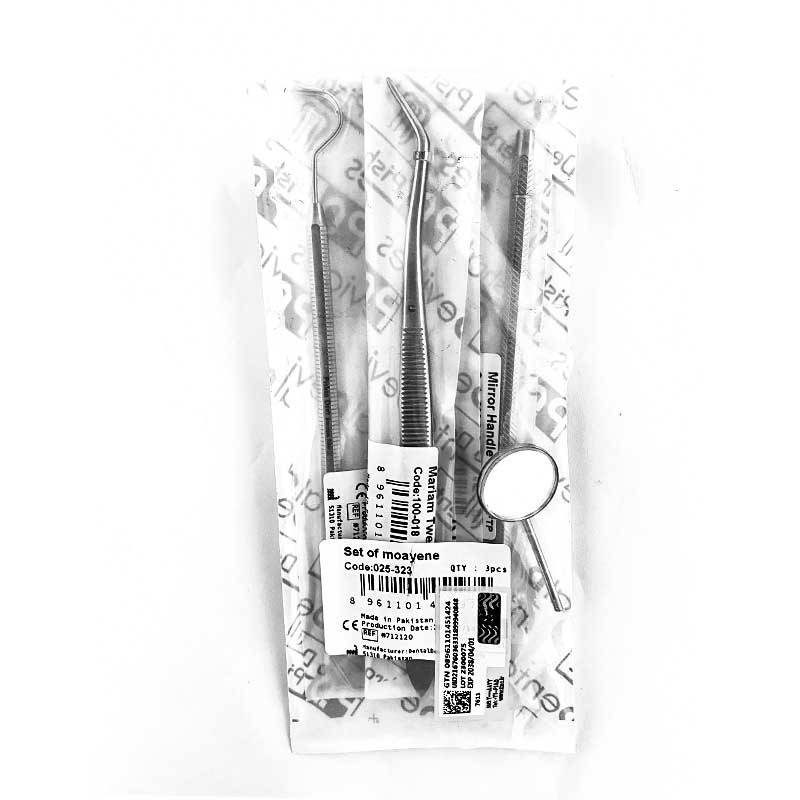 ست ۴ عددی معاینه پیشرو Pishro Danyar ?- ست ابزار و لوازم دندانپزشکی - دیجی سرنگ پلاس