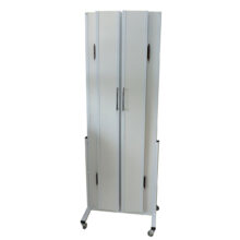 پاراوان سربی 3 لت - تجهیزات دندانپزشکی - پاراوان سربی سه لت - پاراوان سربی -پاراوان سربی 3 تیکه هیوا - دیجی سرنگ پلاس